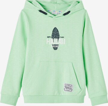 NAME IT Sweatshirt 'DAGOR' in Green: front