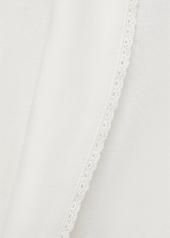 MANGO Dressing Gown 'Bordado' in White