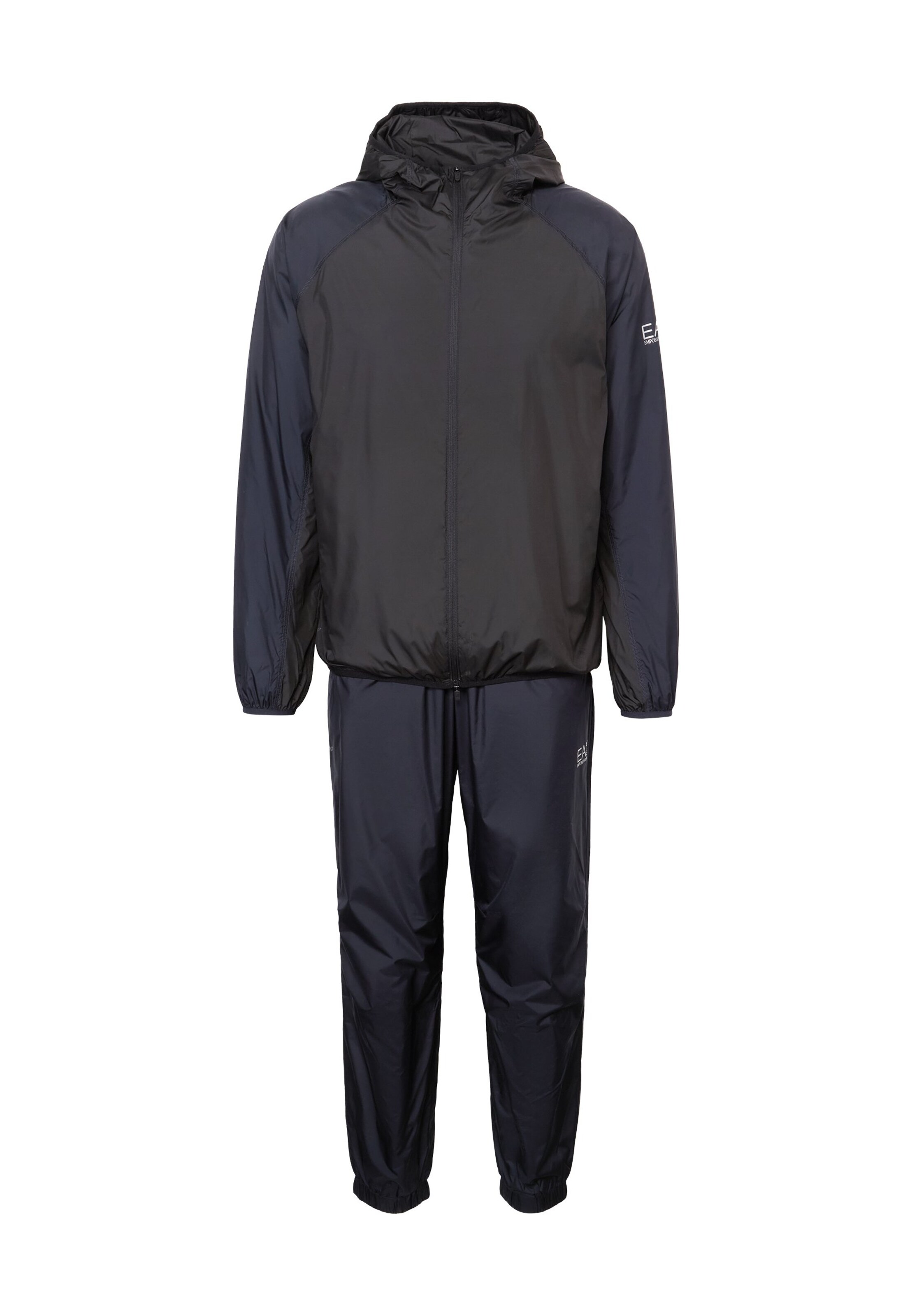 EA7 Emporio Armani Trainingsanzug 'VENTUS7' in Schwarz: Vorderseite