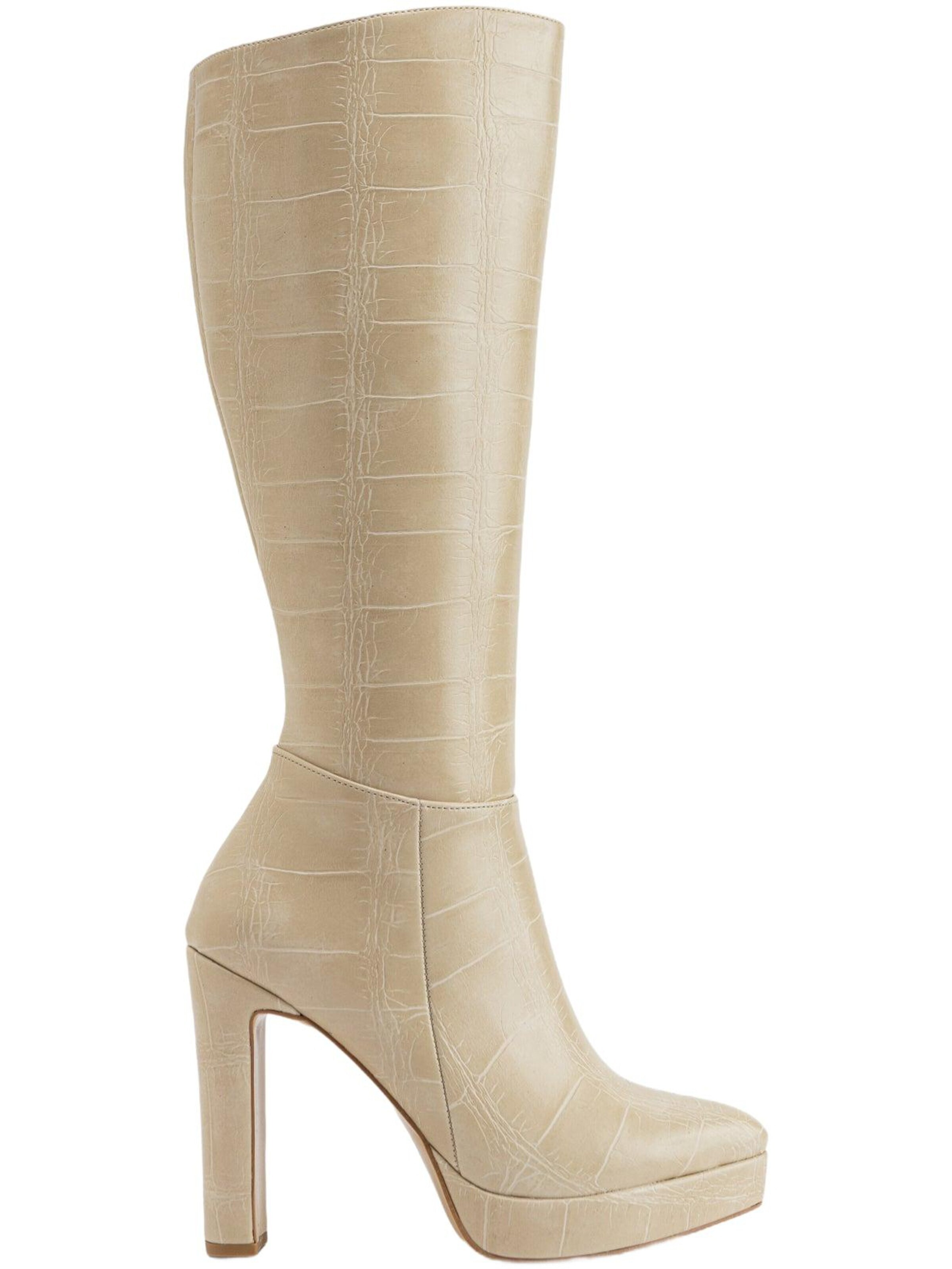 Limoya Boots 'Ariya'‌‌‌‌‌ in Beige: Vorderseite