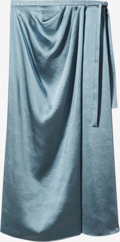 MANGO Rok 'Musa' in Blauw: voorkant