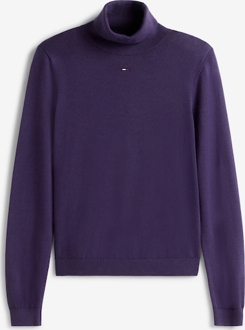 Tommy Jeans Свитер 'ESSENTIAL' в Лиловый: спереди