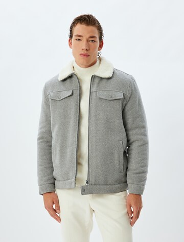 Koton Between-season jacket in Grey: front