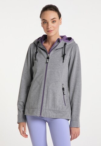 myMo ATHLSR Jacke in Grau: Vorderseite
