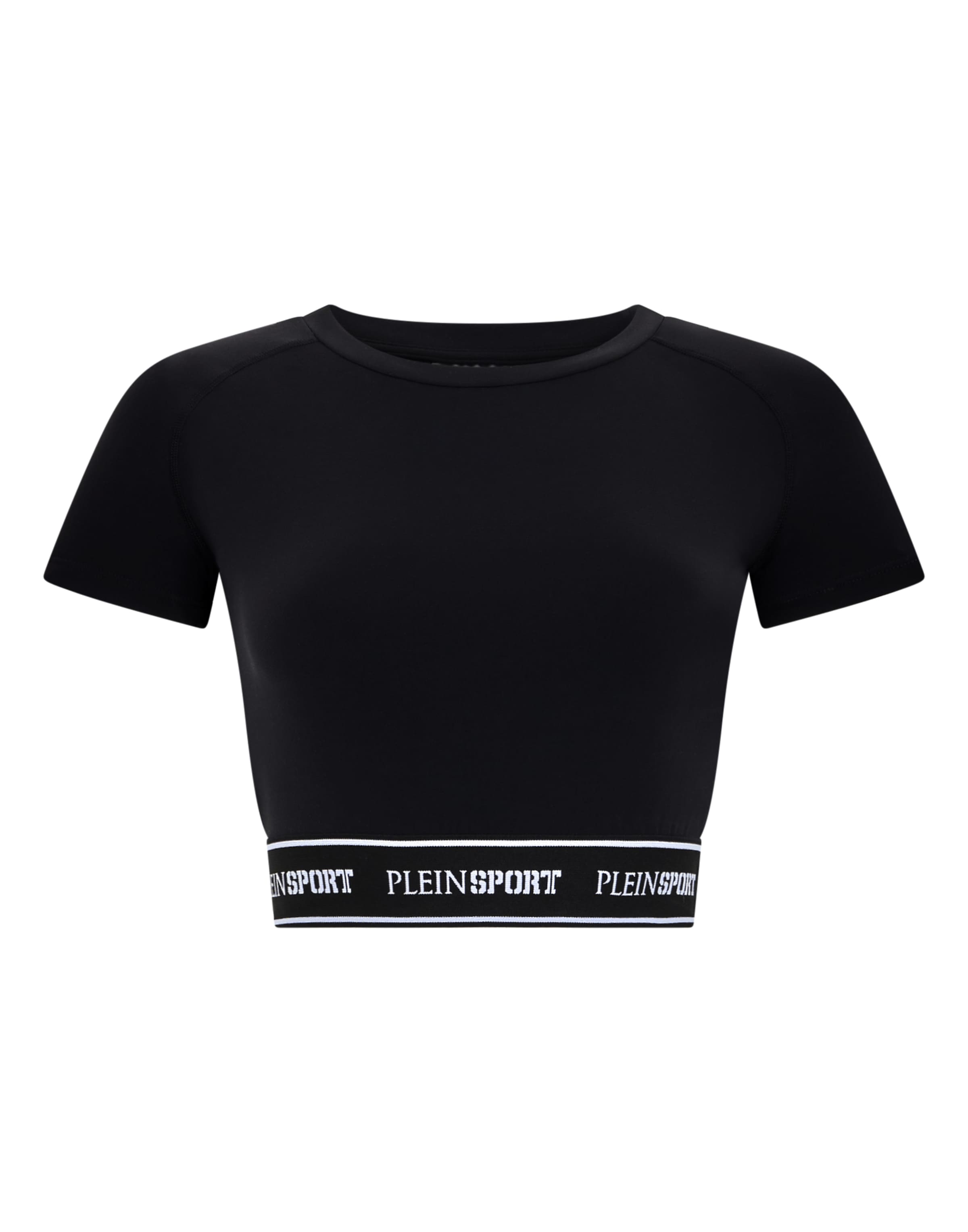 Maglietta di Plein Sport in nero: frontale