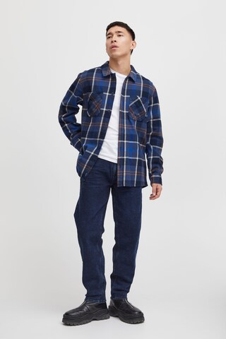 BLEND Regular fit Button Up Shirt in Blue