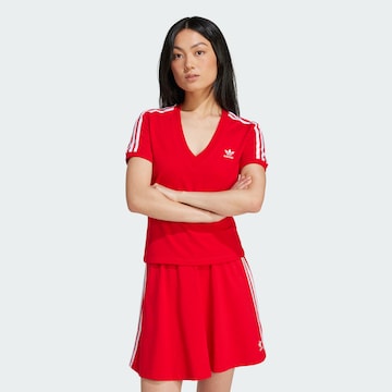 ADIDAS ORIGINALS Shirt in Rood: voorkant