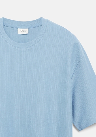 T-Shirt s.Oliver en bleu