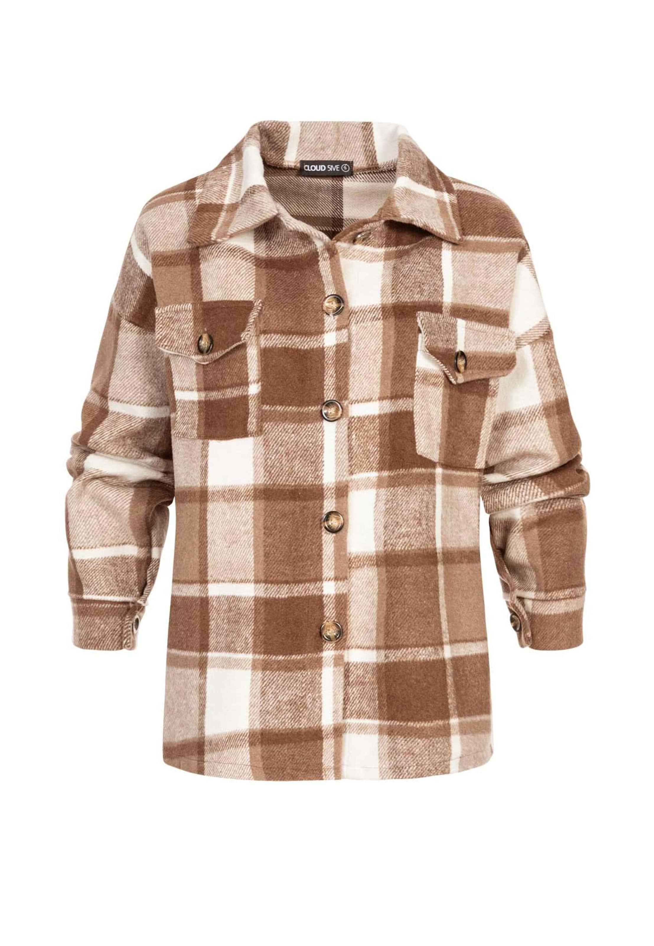 Cloud5ive Jacke in Braun: Vorderseite