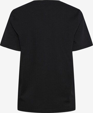 PIECES T-Shirt 'Ria' in Schwarz