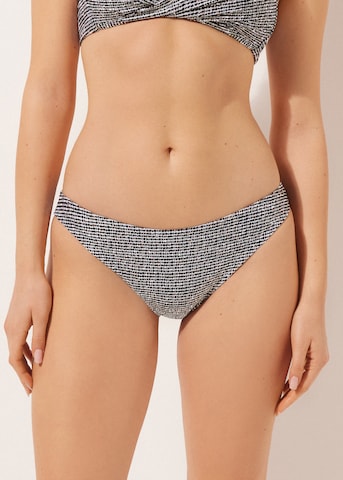CALZEDONIA Bikini Bottoms in Black: front