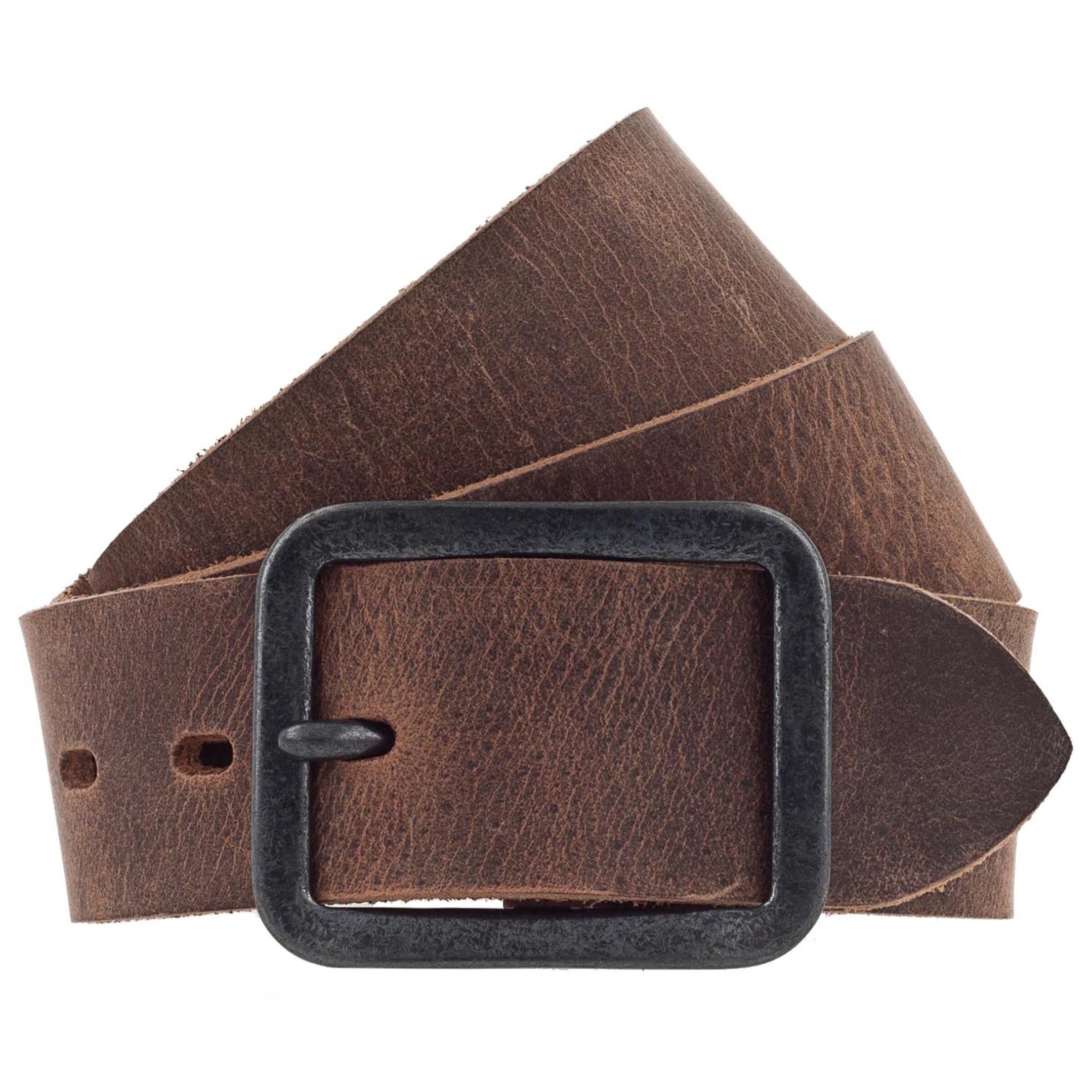 VANZETTI Belt in Brown: front