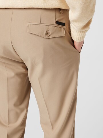 Woodbird Regular Pantalon 'Eik' in Beige