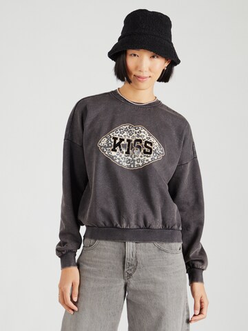 ONLY Sweatshirt in Grau: Vorderseite