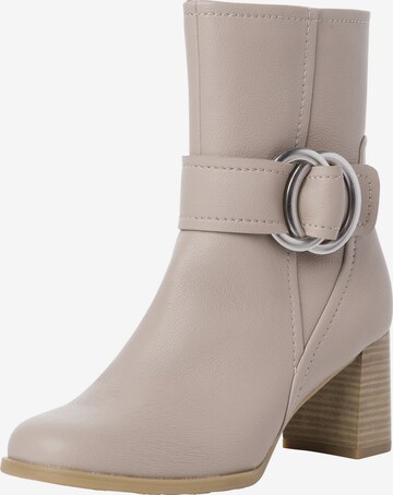 Bottines MARCO TOZZI en beige : devant