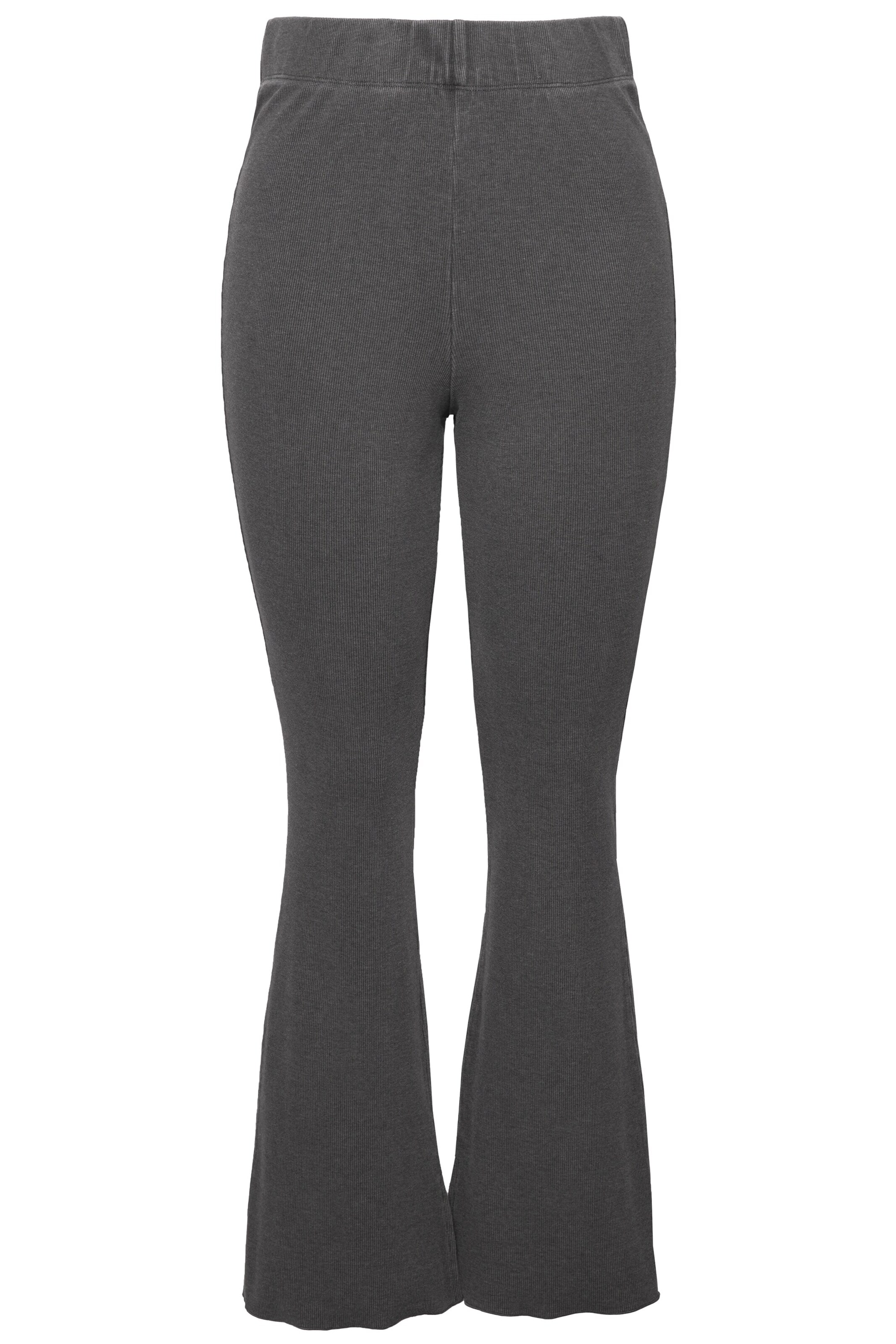 Studio Untold Wide Leg Hose in Grau: Vorderseite