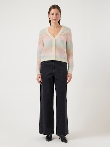 YAS - Cárdigan 'YASSPACE' en beige