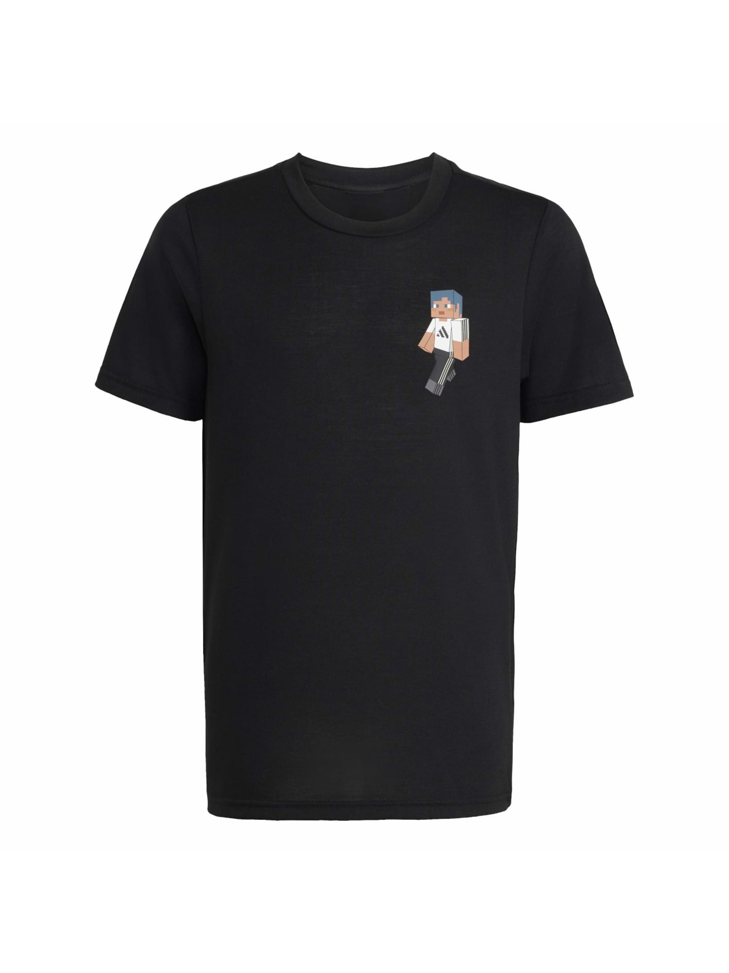 ADIDAS SPORTSWEAR Funktionsshirt 'Minecraft' in Schwarz: Vorderseite