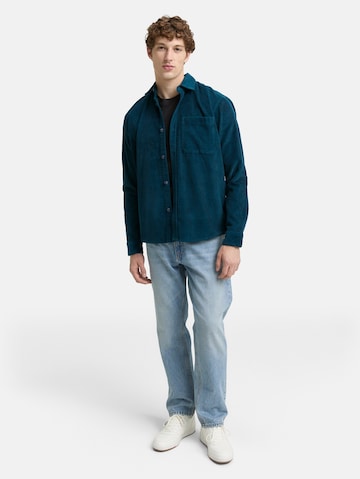 TOM TAILOR DENIM Comfort fit Overhemd in Groen