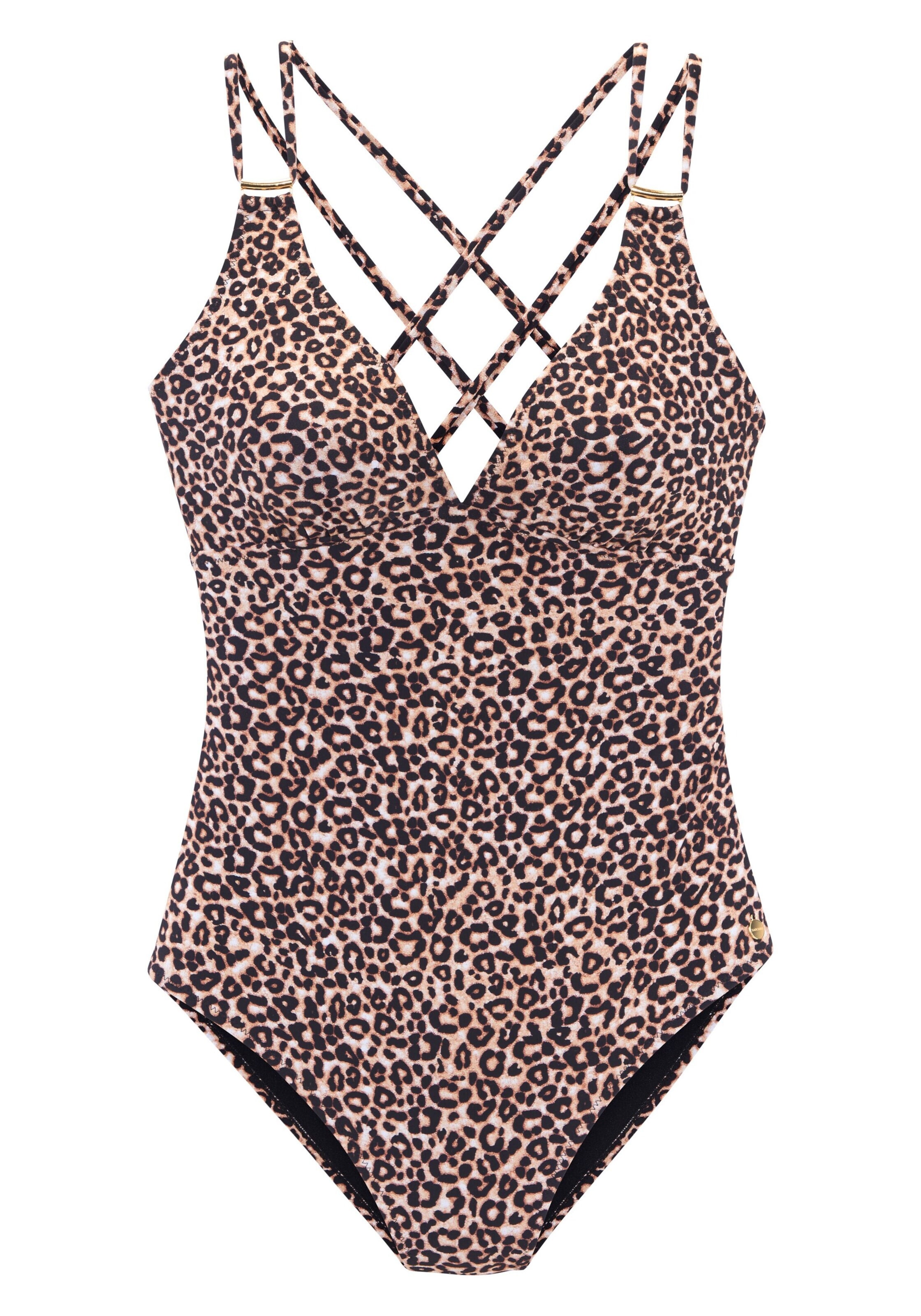 LASCANA Uimapuku värissä ruskea: etupuoli