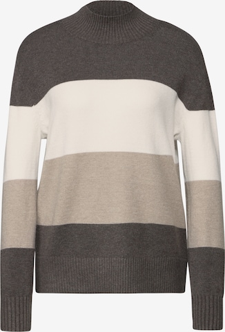 STREET ONE Pullover in Braun: Vorderseite