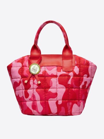 JKCOLOGNE Handtasche 'JKCOLOGNE LOVECAMOUFLAGE  S-Tote-Puffed Bag'‌‌‌‌ in Rot: Vorderseite