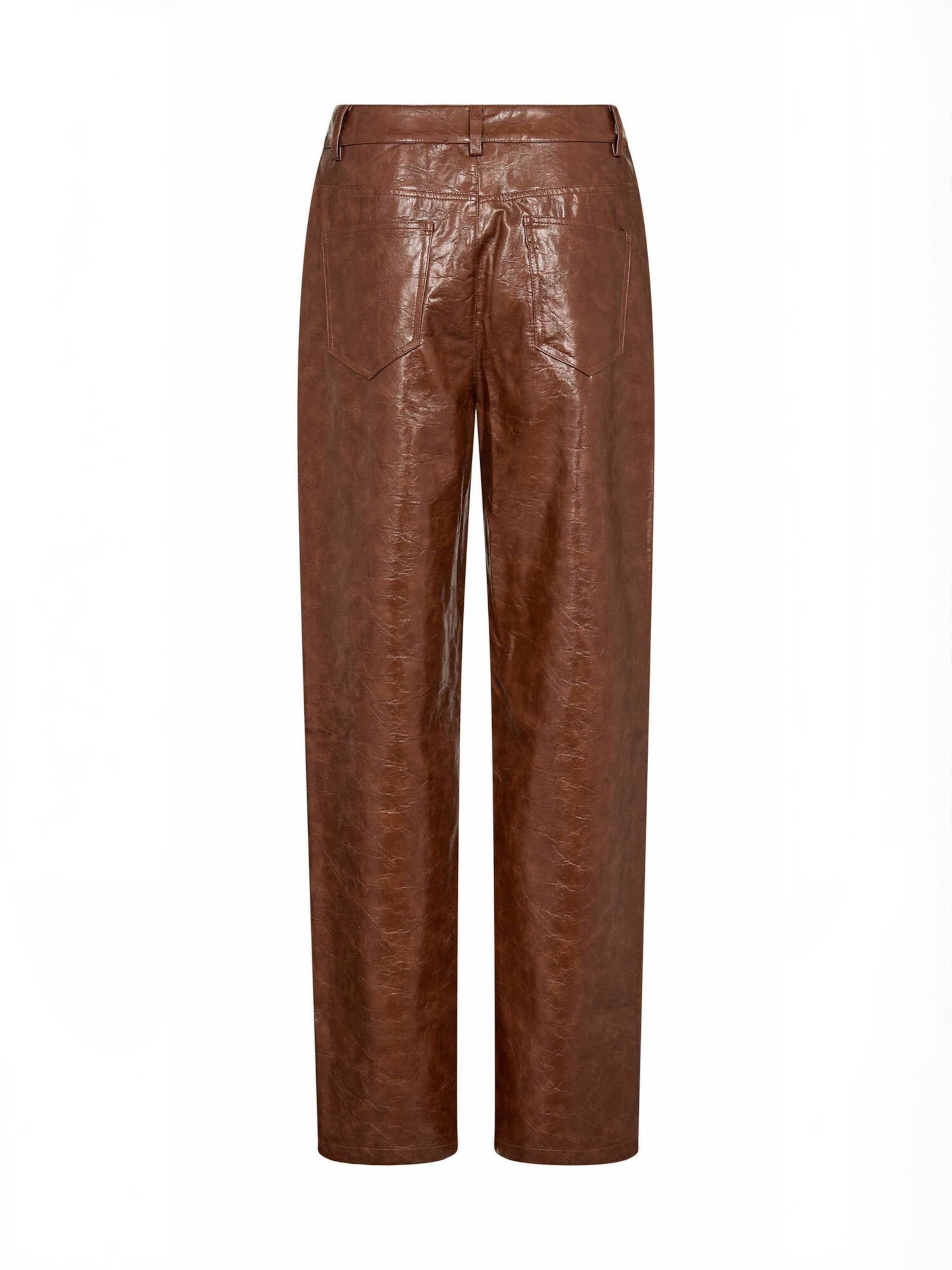 Regular Pantalon ' RichaCC ' co'couture en marron