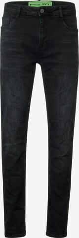 Street One MEN Regular Jeans in Black: front