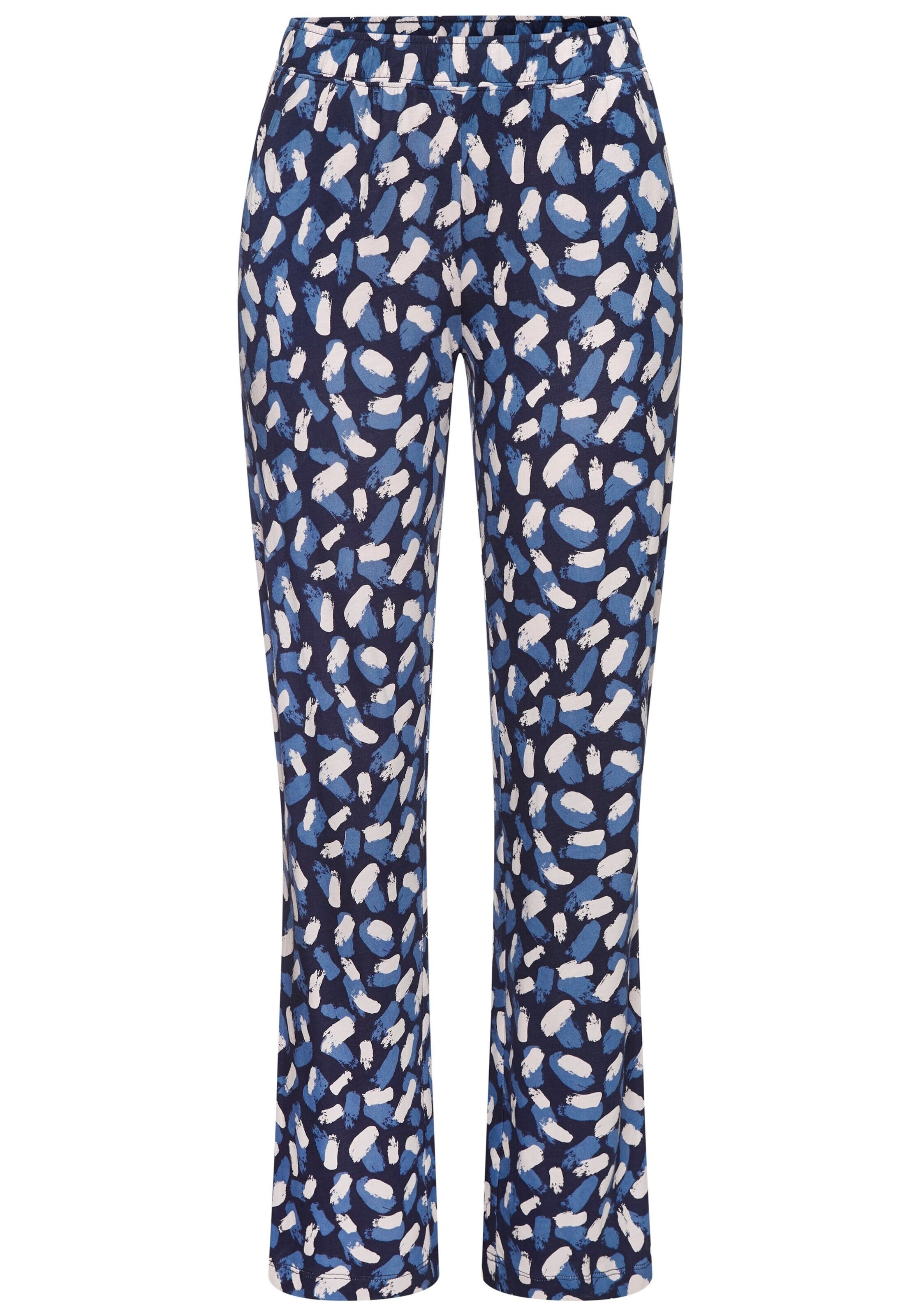 s.Oliver Pyjamahose in Blau: Vorderseite