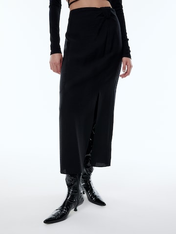 EDITED Spódnica 'Isobel' w kolorze czarny: przód