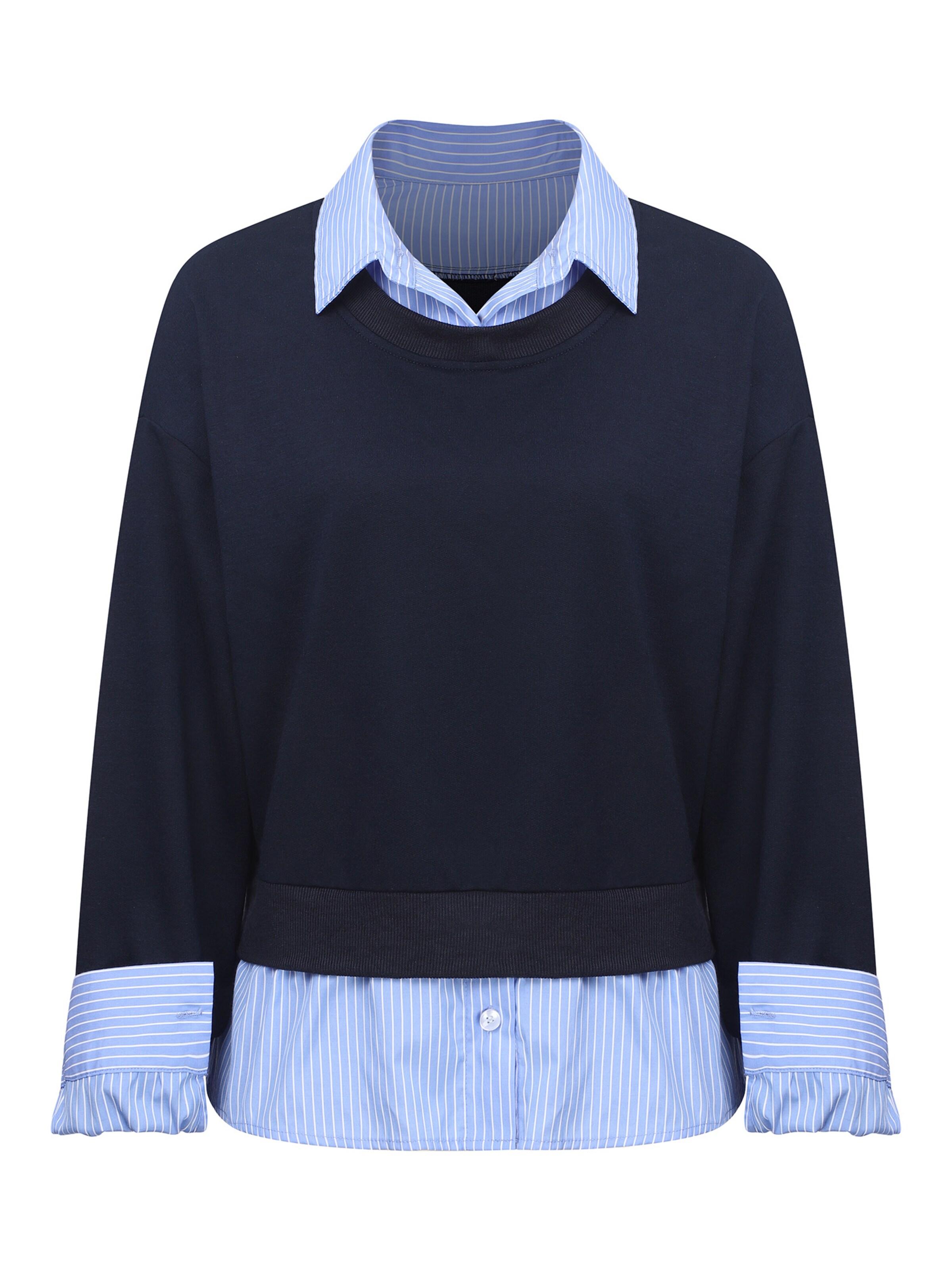 LapaPlus Blouse in Blauw