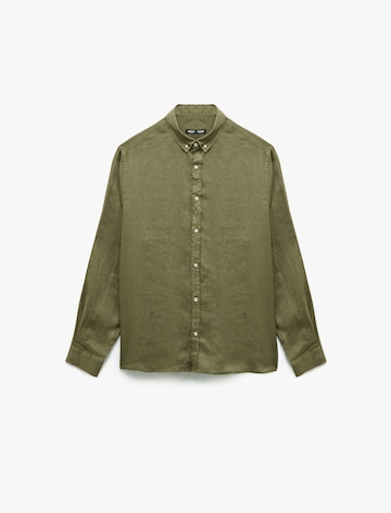 Koton Regular Fit Hemd in Grün