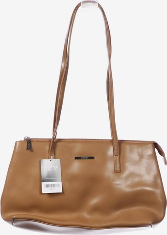 L.CREDI Bag in One size in Beige: front