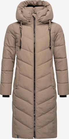 Manteau d’hiver 'Sahnekatzii XIV-1' MARIKOO en beige : devant