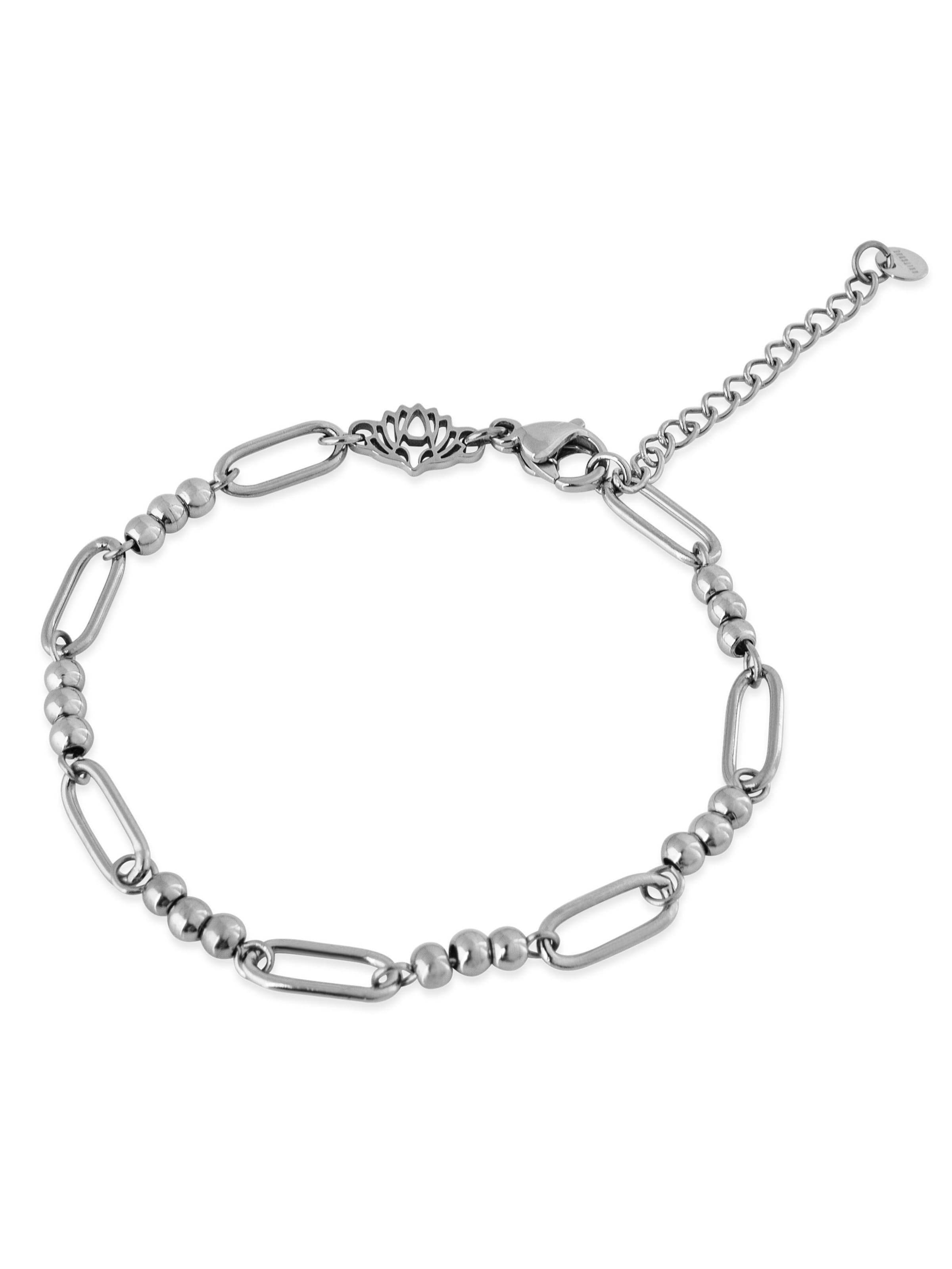 Akitsune Bracelet 'Charisma' in Silver: front