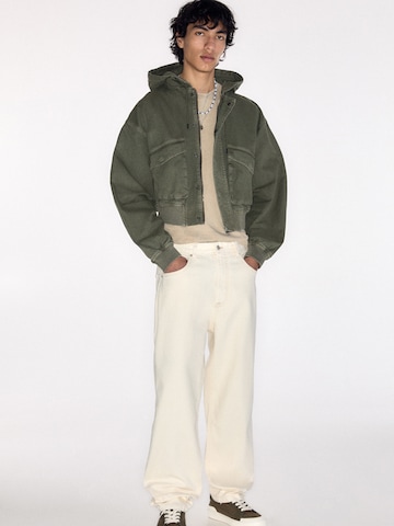 Pull&Bear Loosefit Jeans in Beige