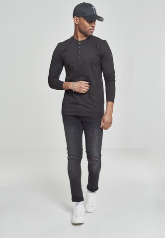 Urban Classics Shirt in Schwarz