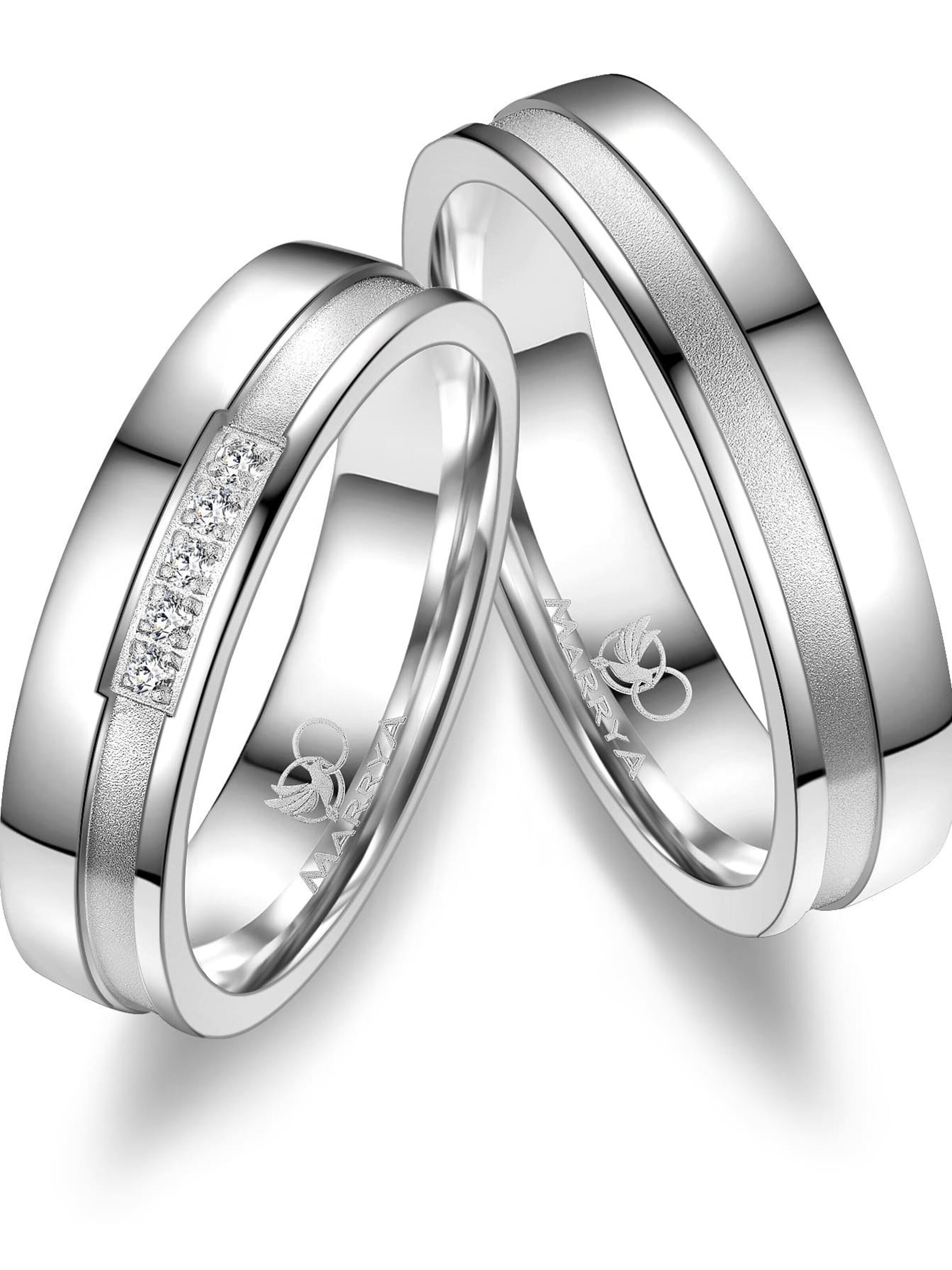 MARRYA - Anillo 'MARRYA SI-05 Ehering aus Silber' en plata