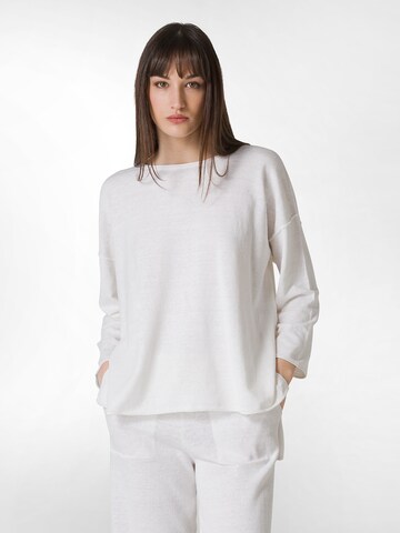 DEHA Sweater in White: front