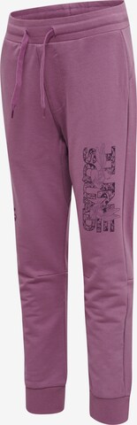Effilé Pantalon minimum en violet