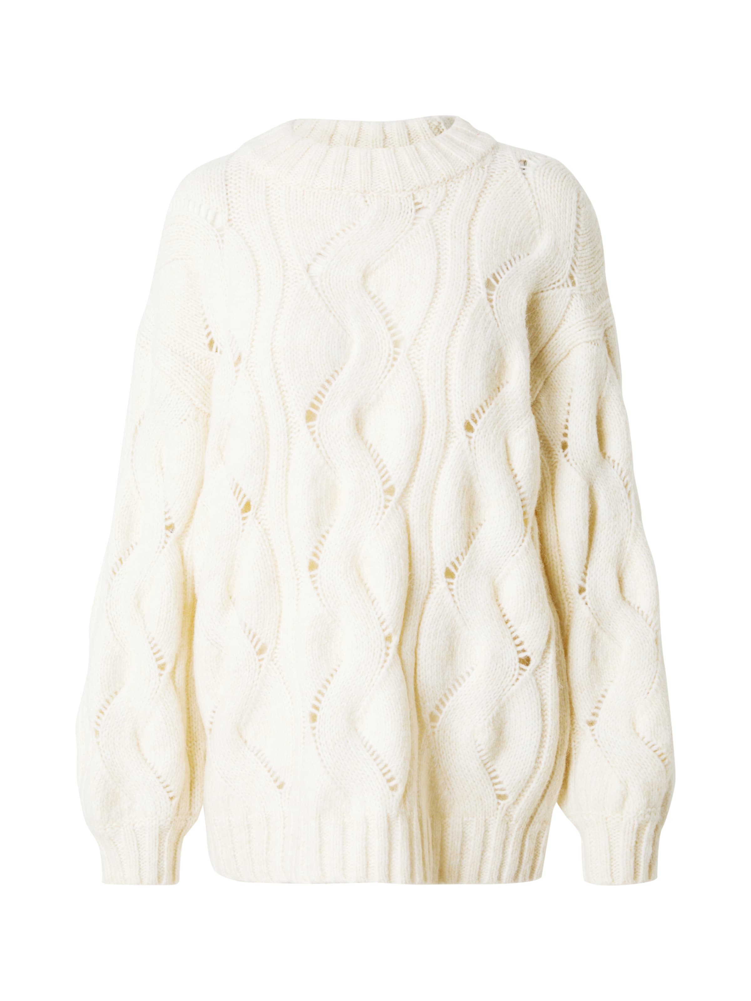 Monki Neulepaita värissä valkoinen: etupuoli