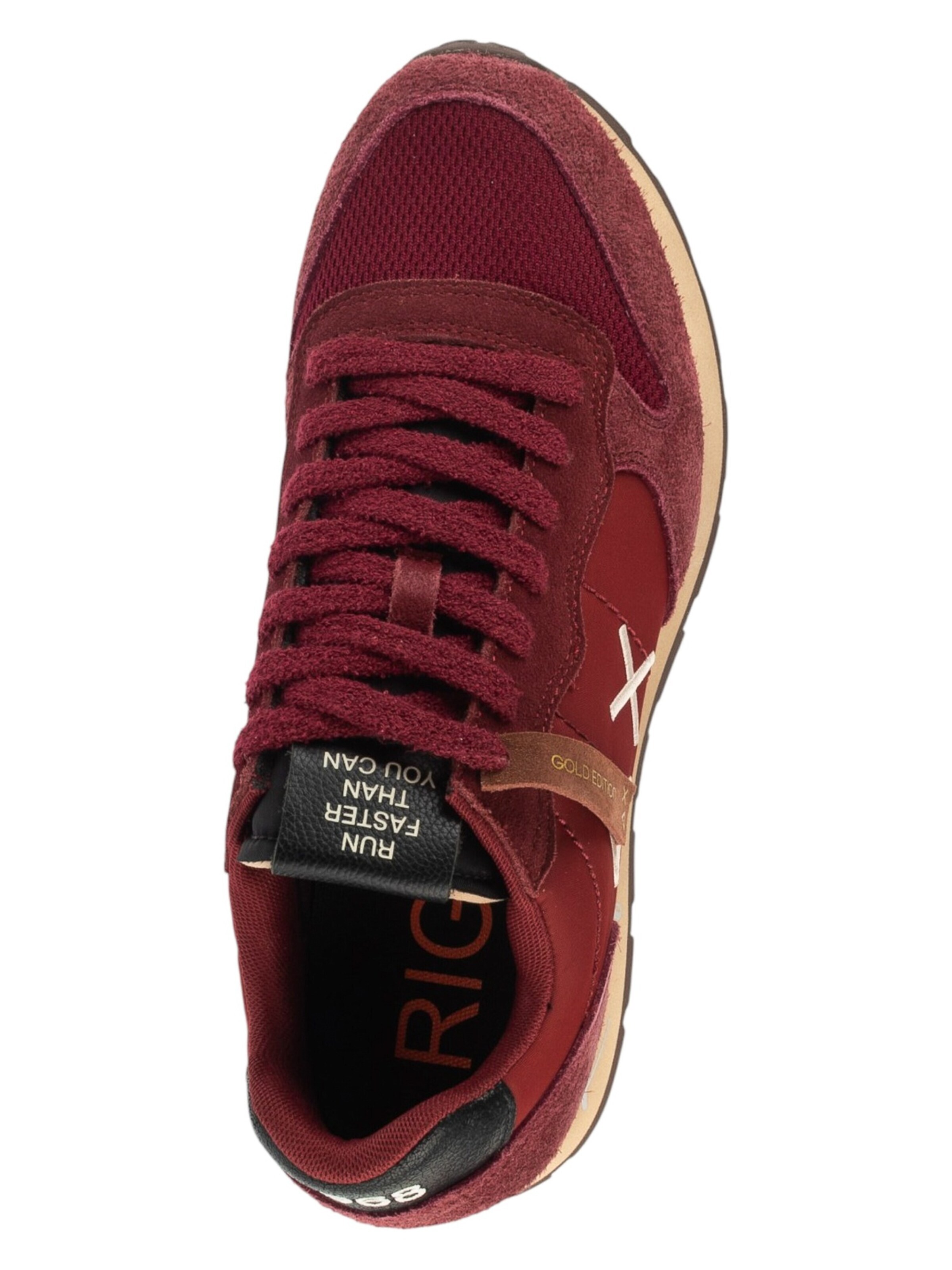 SUN68 Sneakers laag 'SUN68 Tom Vintage' in Rood