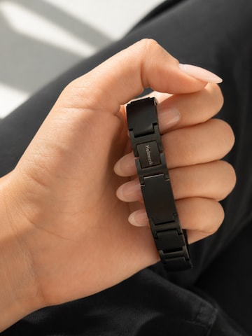 Holzwerk Armbånd 'SCHILFSEE' i sort