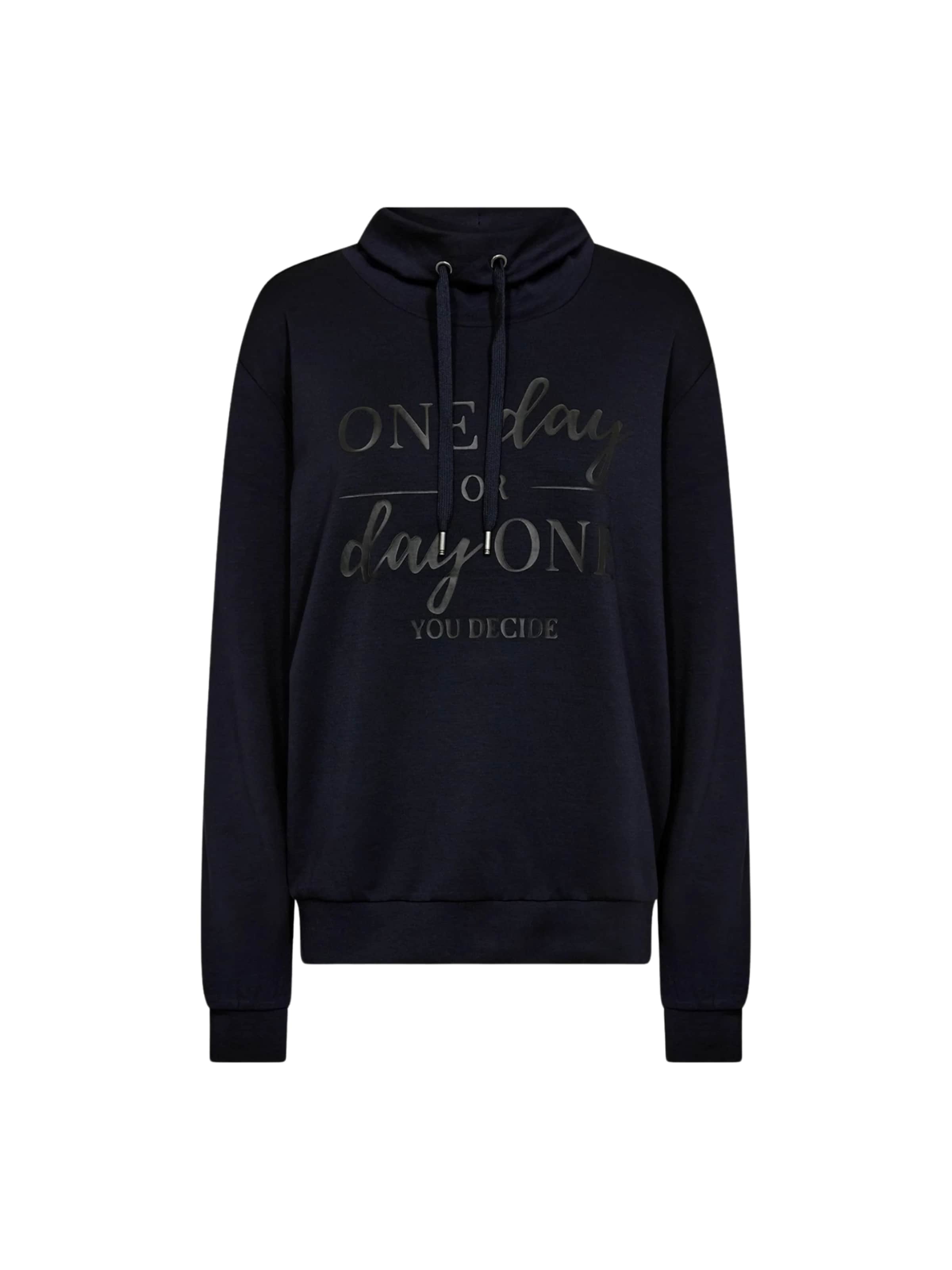 Sweat-shirt 'BANU' Soyaconcept en bleu : devant
