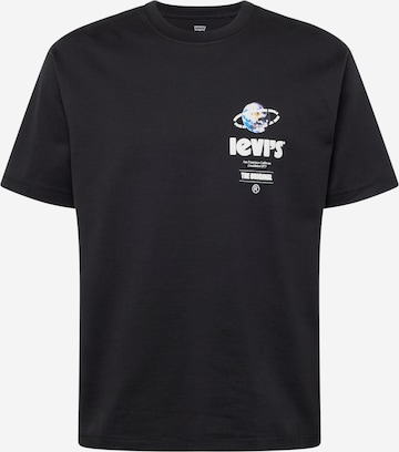 T-Shirt 'Vintage Fit Graphic Tee' LEVI'S ® en noir : devant