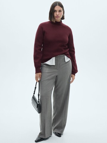 MANGO Sweter 'MOZA' w kolorze czerwony