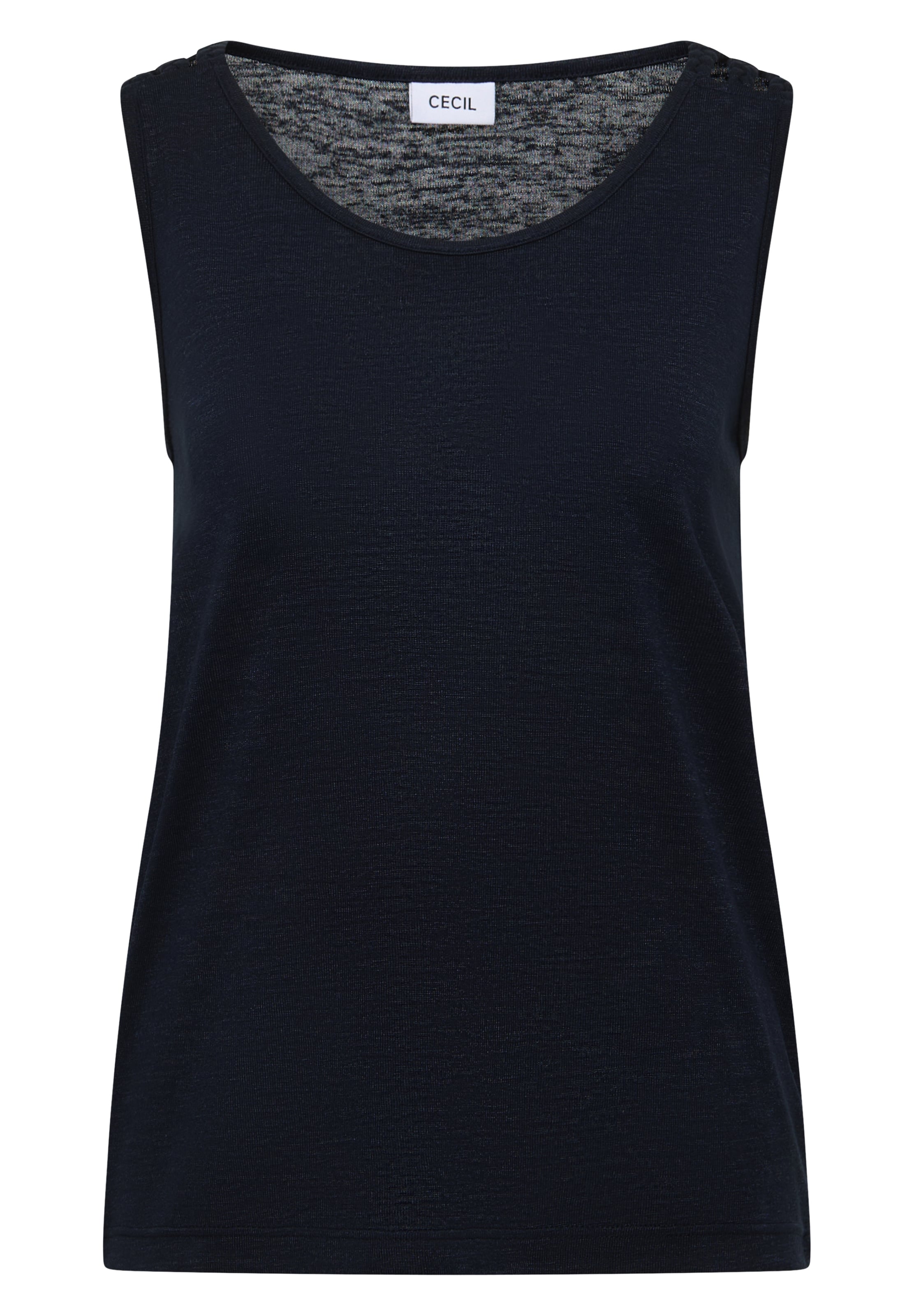 CECIL Top in Blau: Vorderseite