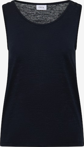 CECIL Top in Blau: Vorderseite