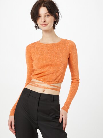 PATRIZIA PEPE Pullover | oranžna barva: sprednja stran