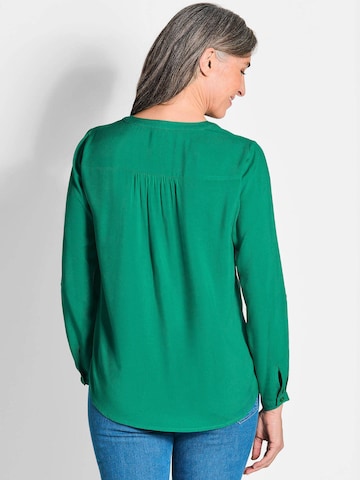 Goldner Blouse in Groen